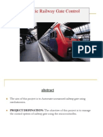 Automatic Railway Gate Control System