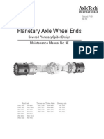 MM - 9E Planetary Axle Wheel Ends