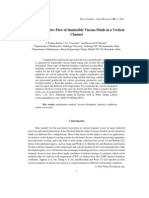 Mixed Convective Flow of Immiscible Viscous Fluids in A Vertical Channel