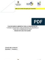 Plan de Manejo Ambiental para Turismo Comunitario Como Estrategia de Desarrollo Local en La Subregión de Vélez