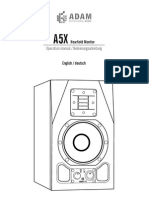 Operation Manual / Bedienungsanleitung: Nearfield Monitor