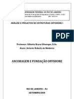 Sistemas de Ancoragem e Fundação Offshore