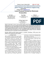 A Review: Secure Payment System For Electronic Transaction