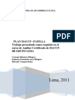 Haccp Papilla-El Huambrillo