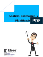 Análisis, Estimación y Planificación Ágil