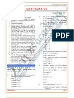 GATE Mathematics Paper-2003