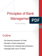 Principles of Bank Management - 1