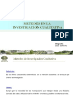 Presentacion Tipos de Investigacion Cualitativa