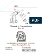 Robotic Arm: Electronic & Communication