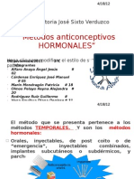 Metodos Anticonceptivos Hormonales