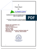 Comparative Analysis Between Unicon Investment and Its Competitors-2010