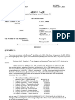 Arson Case: (People of The Philippines vs. Joel P. Gonzales, JR.)