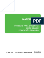 Libro Matematica 6 P Dist