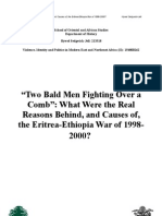 Eritrea-Ethiopia War (1998-2000)