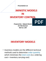 Inventory Models