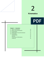 Chapter 3: Kinematics