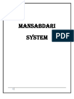 Mansabdari System