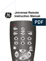 Ge Remote Instruction Eg 24912