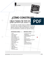 Como Construir Una Cama de Dos Plazas