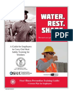 Osha Heat Training Guide 0411