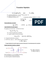 Formula Ire Transistor Bipolaire