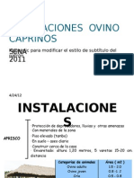 Instalaciones Ovino Caprinos