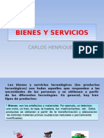 Bienes y Servicios