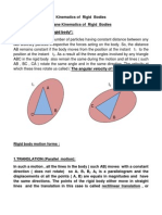 LEC. (1) - Kinematics of Rigid Bodies-Definitions-Translation-Rotational Motion-Examples