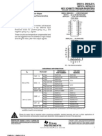 Datasheet.... Schmitt Trigger