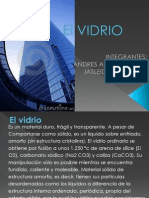 El VIDRIO Exposicion