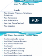 Asas Hukum Acara Peradilan Agama