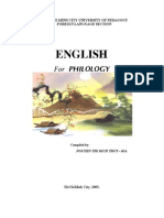 English For Philology (NguyenThiBichThuy)