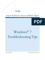 Windows 7 Troubleshooting Tips