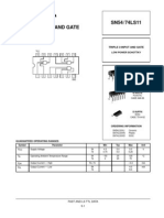 Datasheet 74ls11n