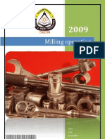 Milling Machine and Operation