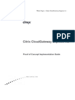 Citrix Cloudgateway Express 1.2: Proof of Concept Implementation Guide