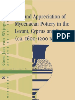 Use and Appreciation of Mycenean Pottery in Levant Cyprus and Italy 1600 1200 BC