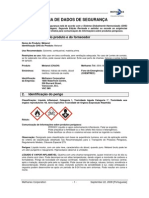 Ficha de Dados de Segurança Resumida