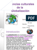 Influencias Culturales de La Globalizacion (H)