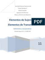 Elementos de Sujecion y Transmisión