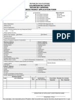 Business Permit Application Form