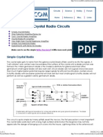 Crystal Radio Circuits