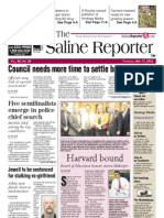 The Saline Reporter Front Page