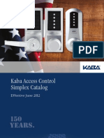 Kaa1026 Simplex Mechanical Push Button Lock Catalog