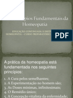 Os Princípios Fundamentais Da Homeopatia