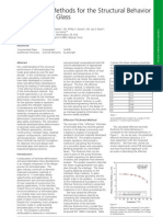 Calculation Methods For The Structural Behavior of Laminated Glass