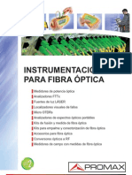 Instrumentacion para Fibra Optica