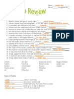 Volcano Review With Answers