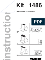 HONDA Airwave, 5-dr Hatchback, 05-: ISO 11154-E