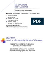 English Morphology